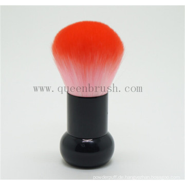 Plastic Powder Tool Fancy Haar Kabuki Blush Pinsel (QB-KB101)